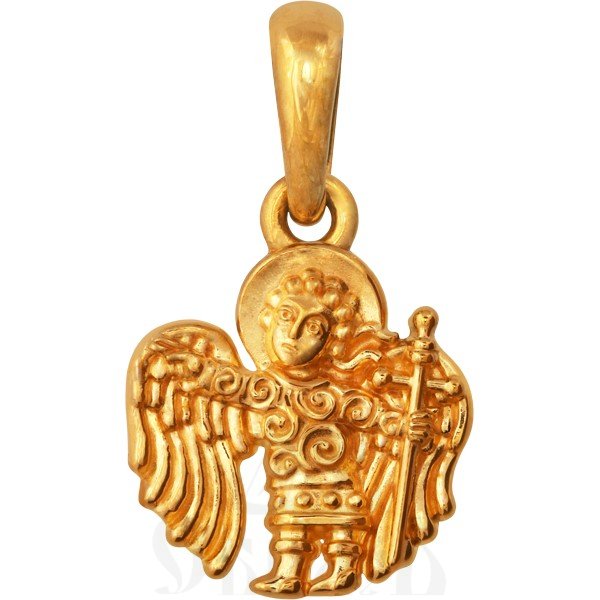 образок «ангел хранитель», серебро 925 проба с золочением (арт. 102.524-п)